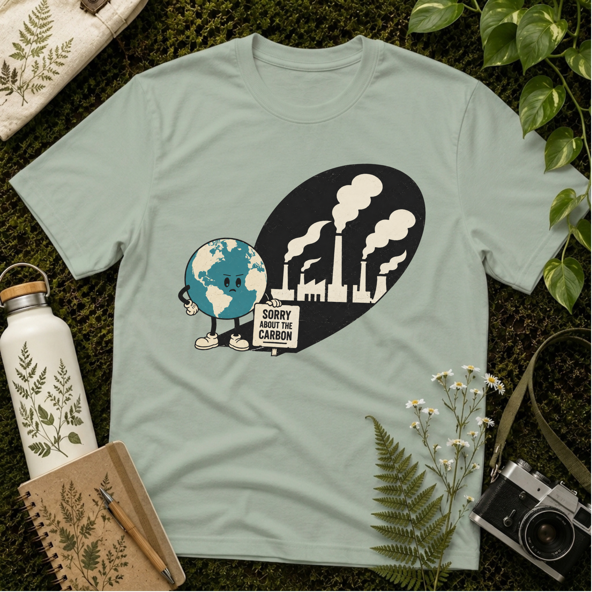 Sorry About The Carbon Shadow Tee