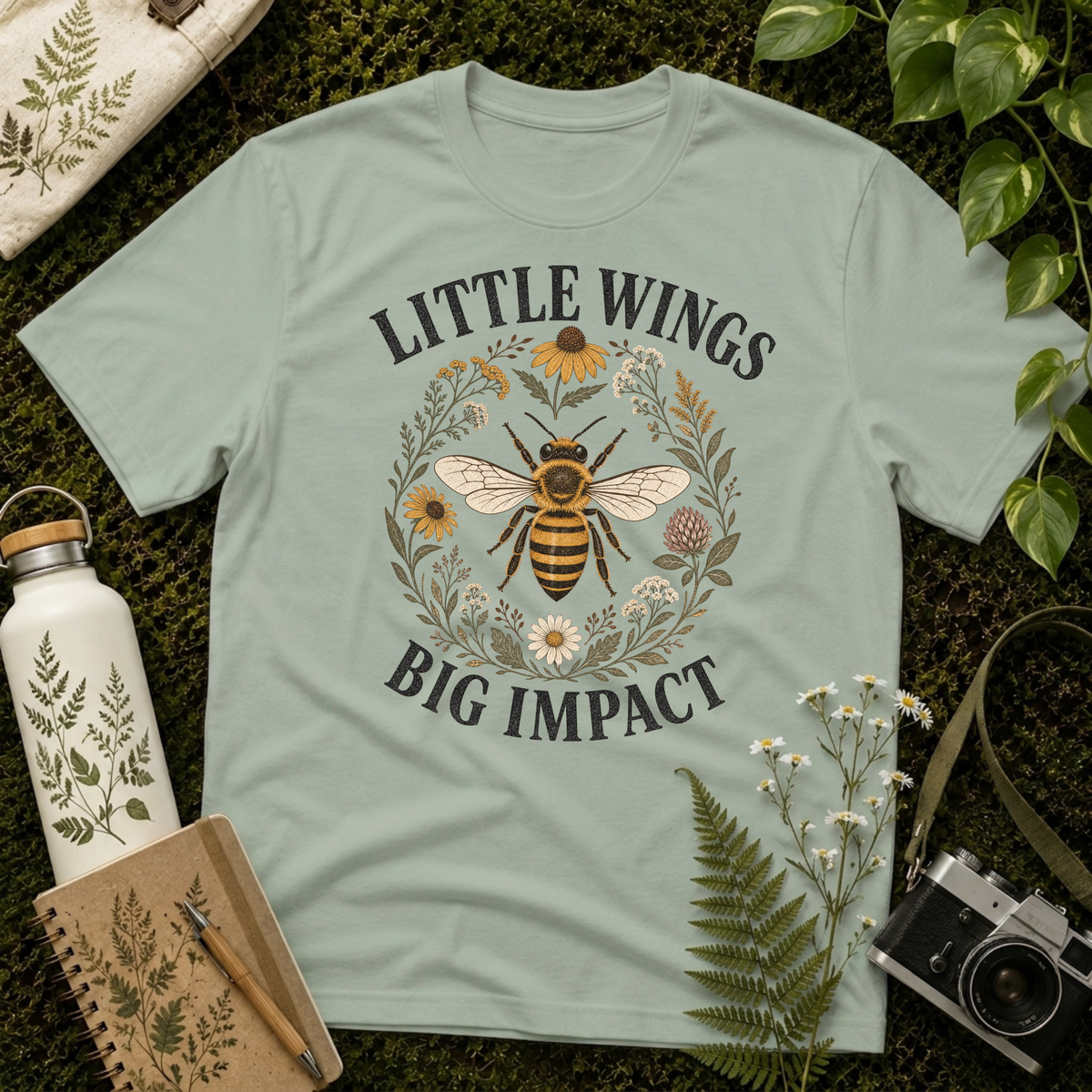 Little Wings Big Impact Daisy Tee