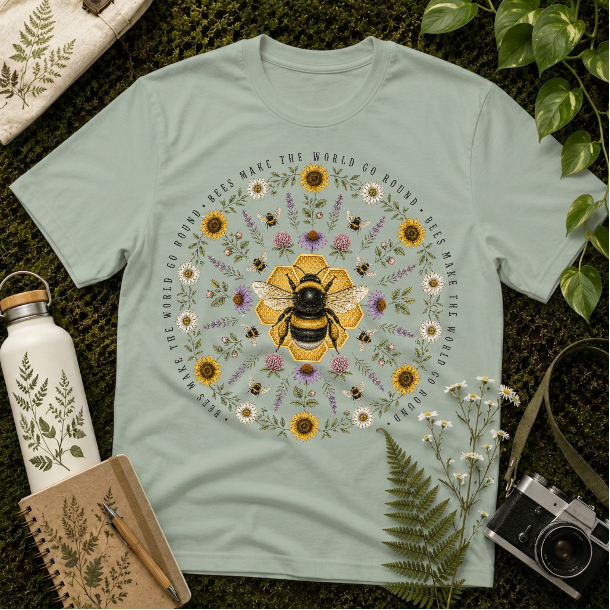 Bees Make The World Go Round Tee