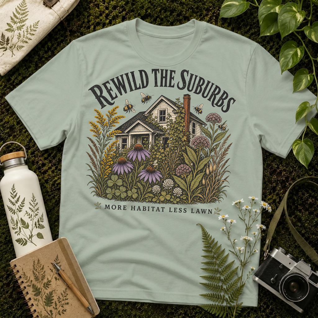 Rewild The Suburbs Tee