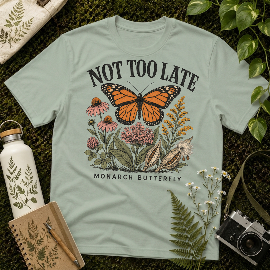 Monarch Not Too Late Tee