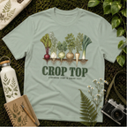 Crop Top Looking Leafy Tee