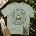 Just Keep Hopping Frog Mandala Tee