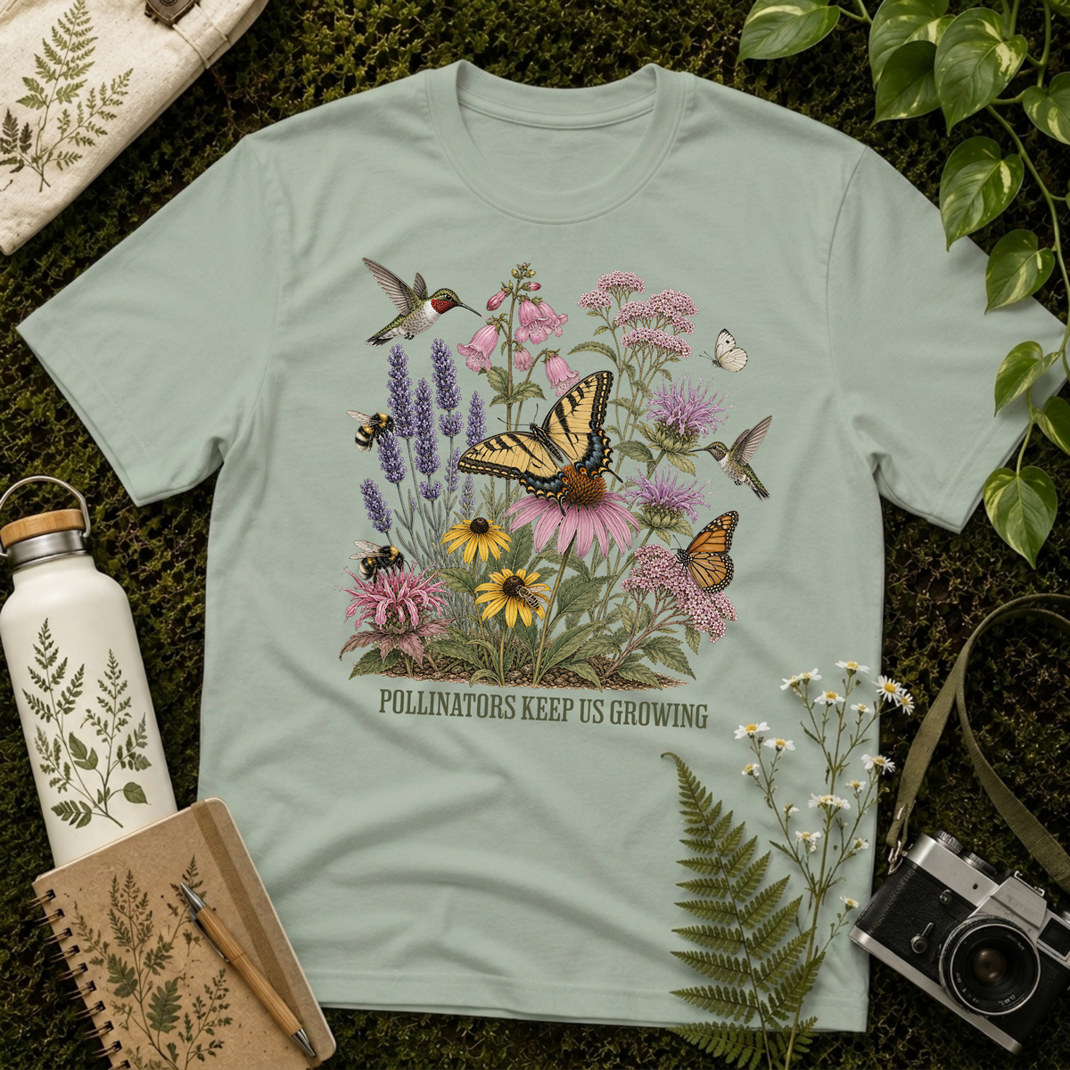 Pollinators Keep Us Growing 2 Tee