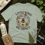 Little Wings Big Impact Flowers Tee