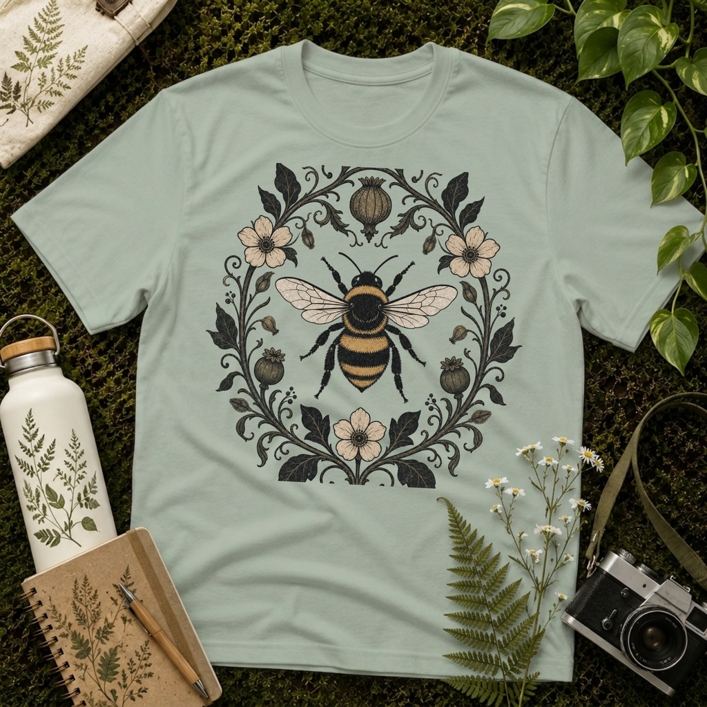 Bee Oval Tee