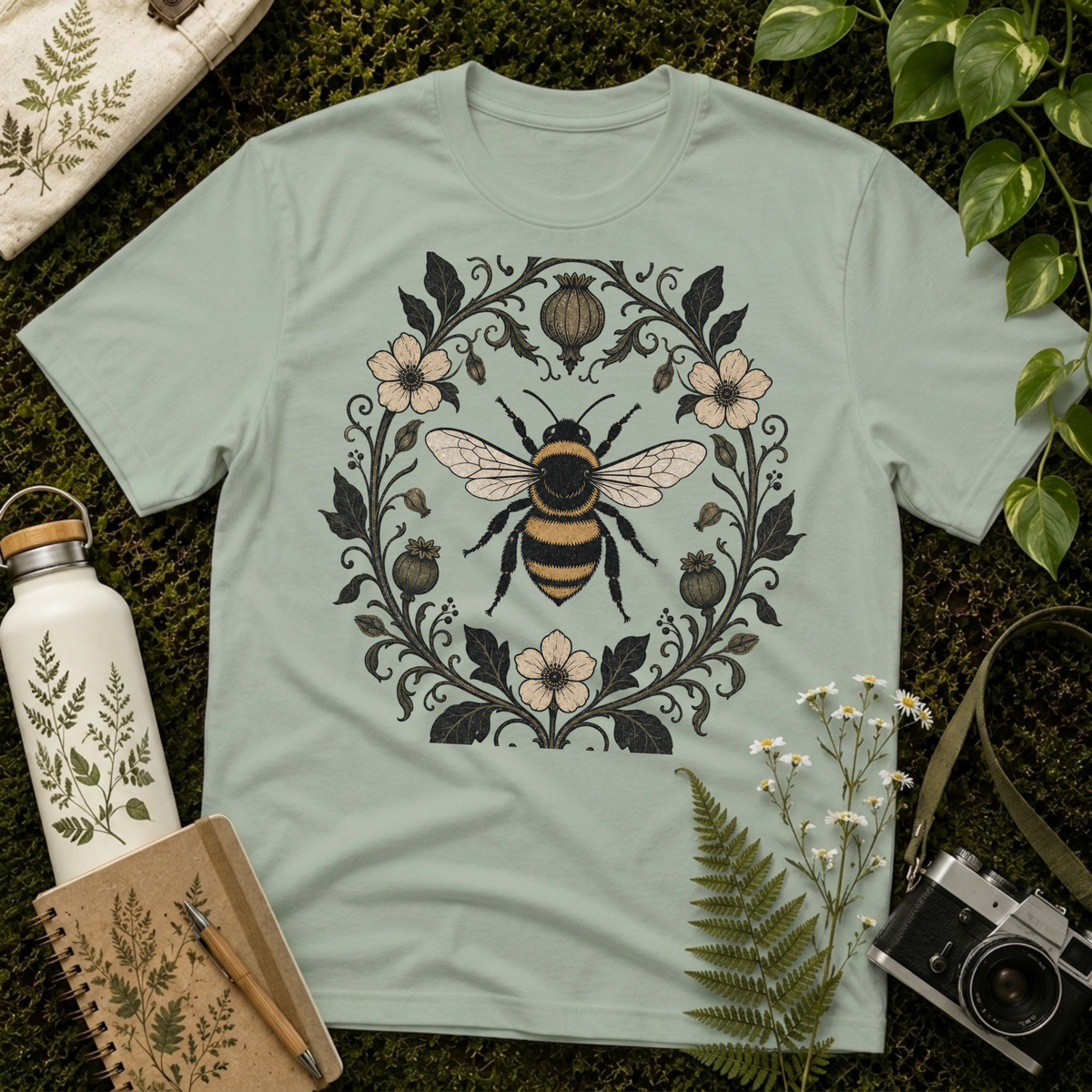 Bee Oval Tee