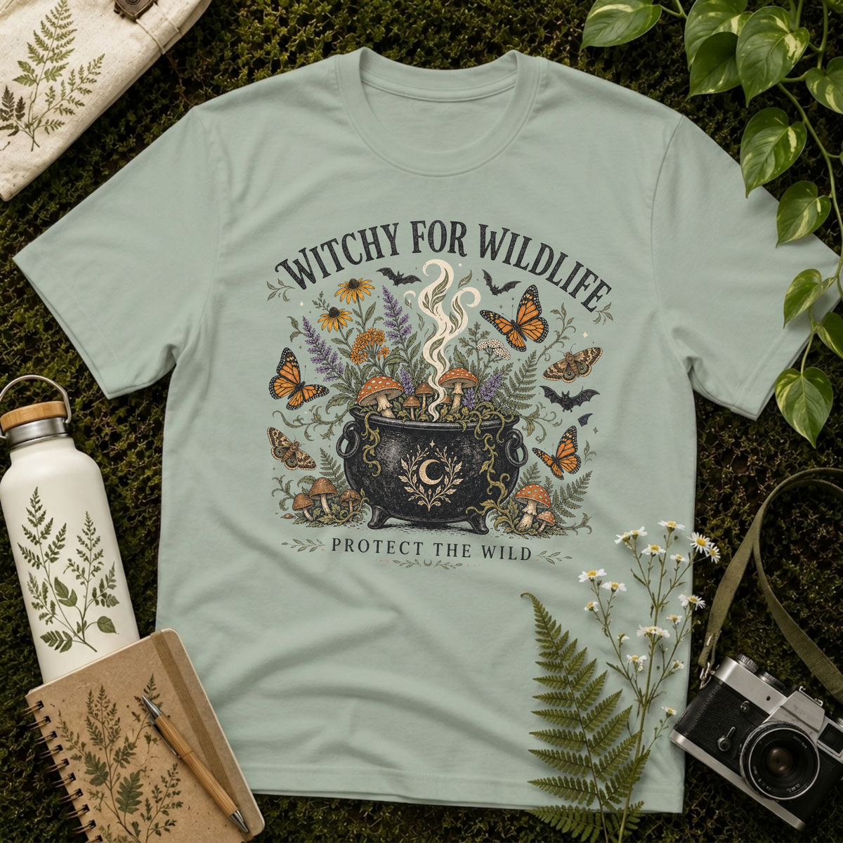 Witchy For Wildlife Tee