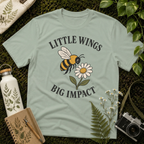 Little Wings Big Impact Cartoon Tee