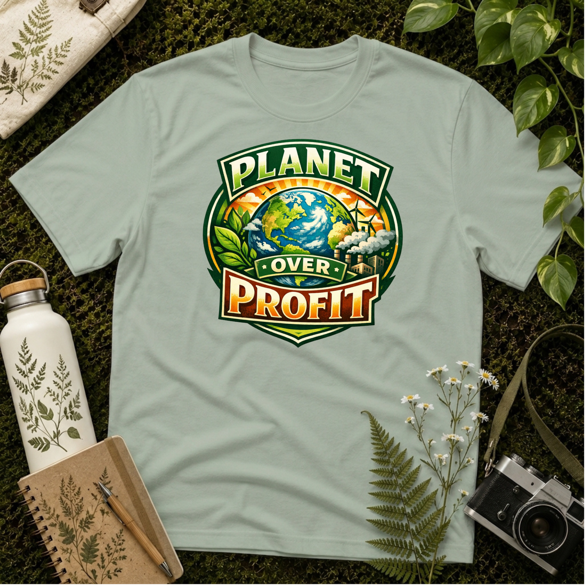 Planet Over Profit Tee