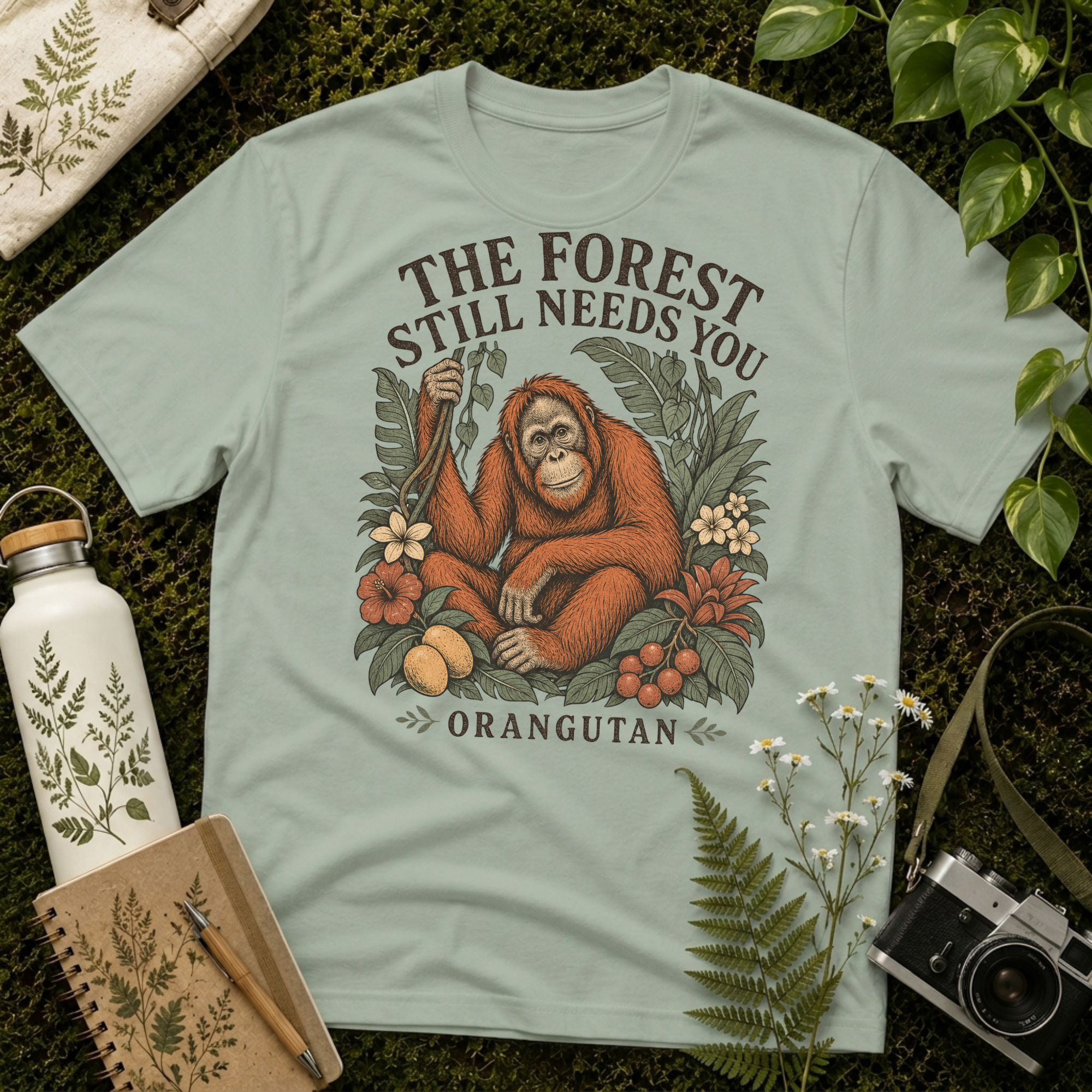 Orangutan The Forest Tee