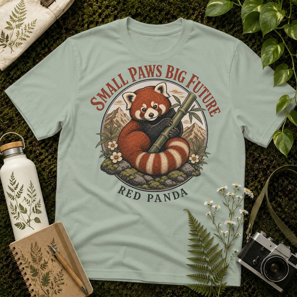 Small Paws Red Panda Tee
