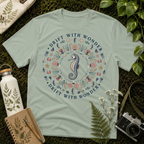 Sea Horse Drift With Wonder Mandala Tee