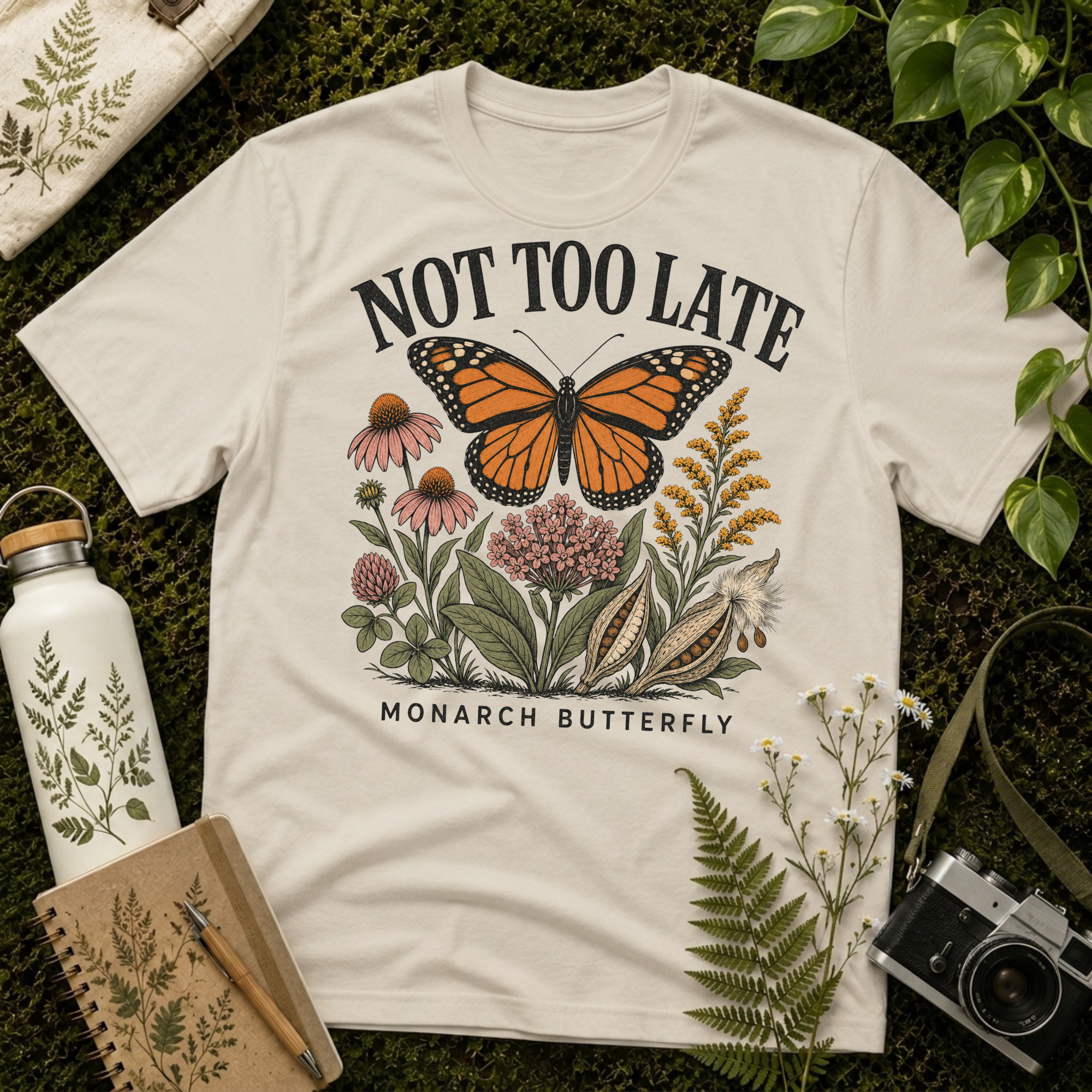 Monarch Not Too Late Tee