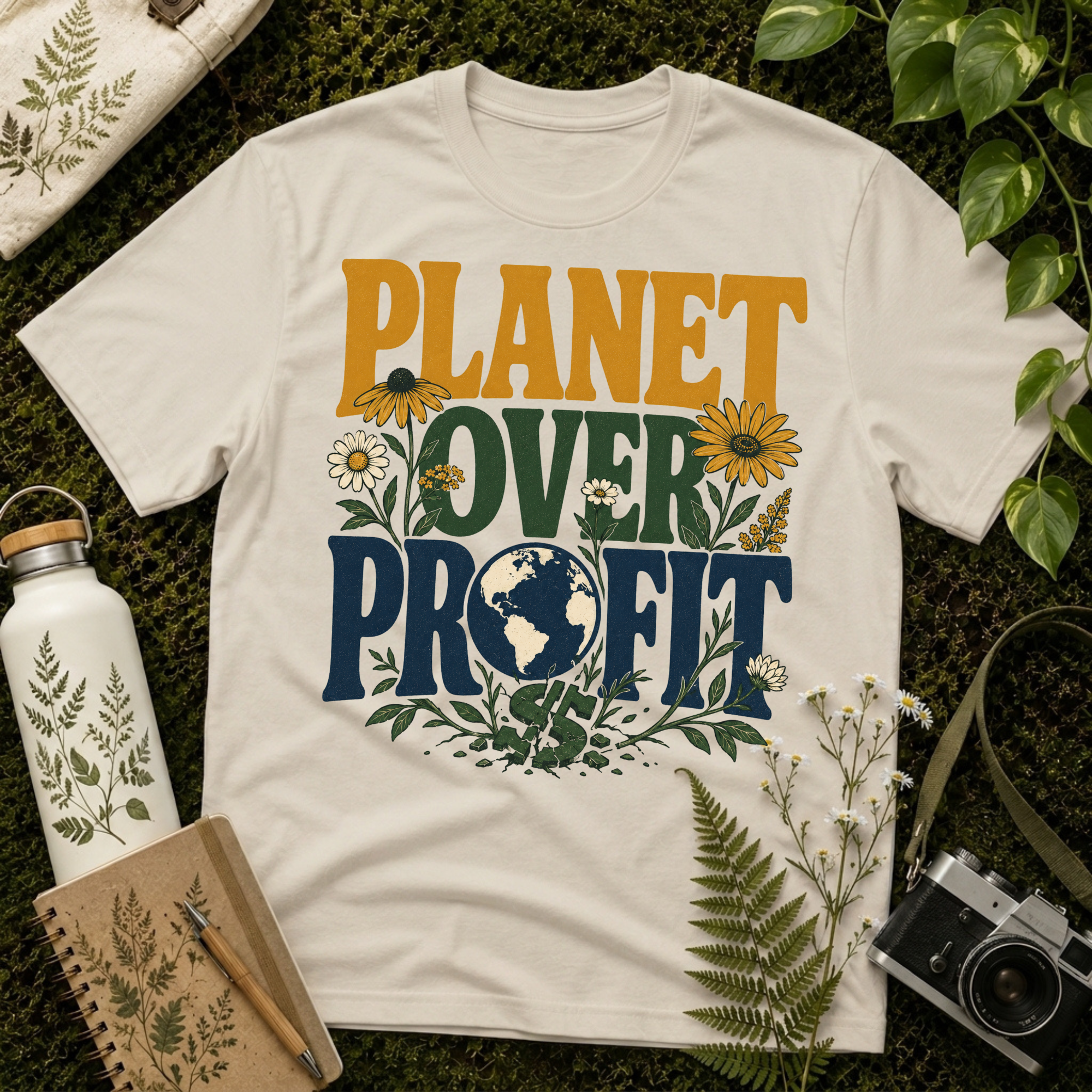 Planet Over Profit Tee