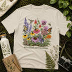 Messy Garden, Happy Pollinators 3 Tee