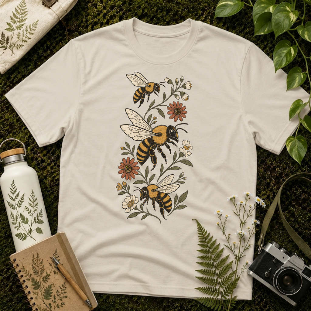 Bee Pillar Tee