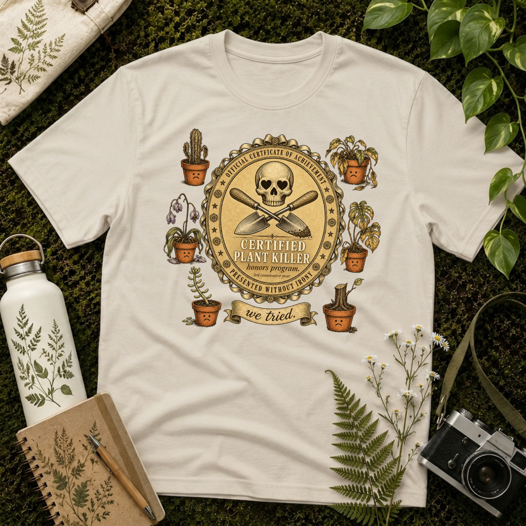Certified Plant Killer Tee