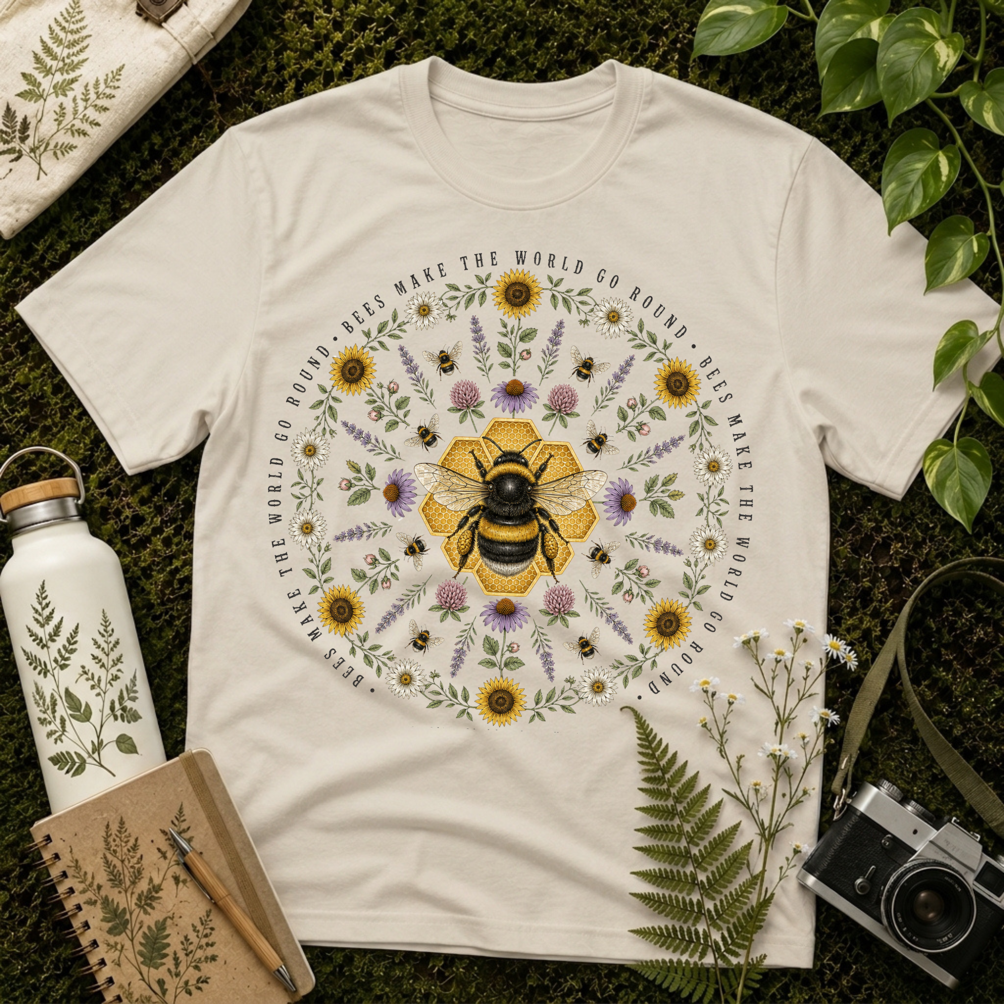 Bees Make The World Go Round Tee