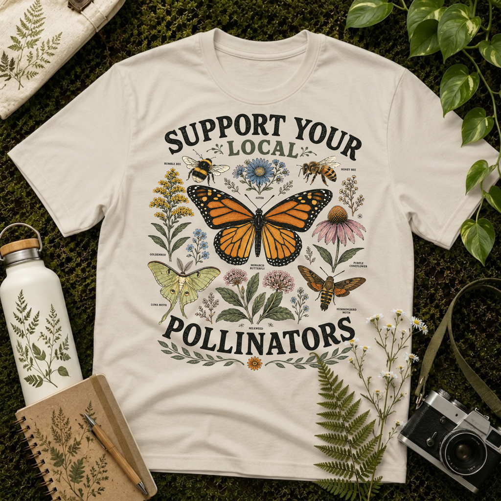 Support Your Local Pollinators Tee