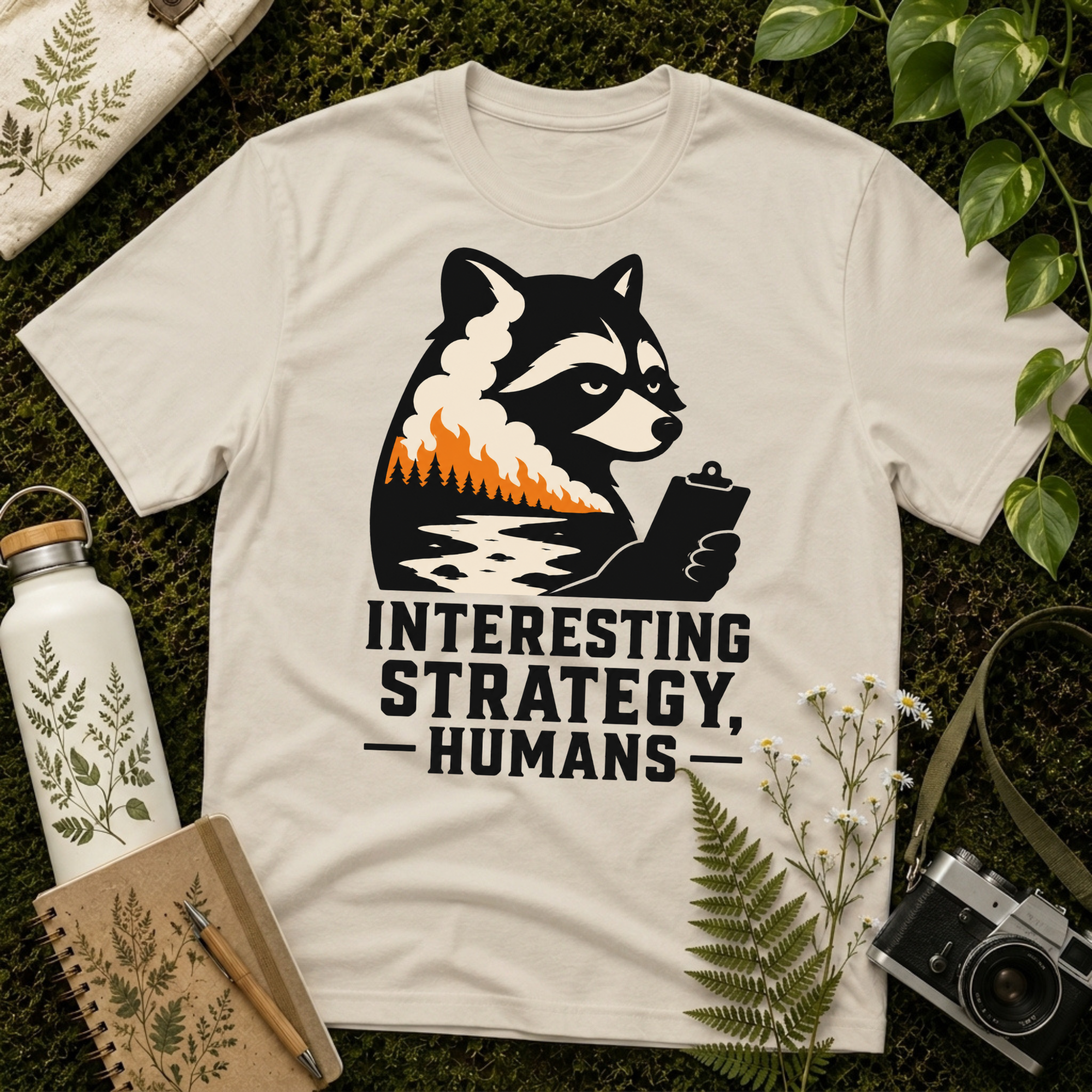 'Interesting Strategy Humans' Tee