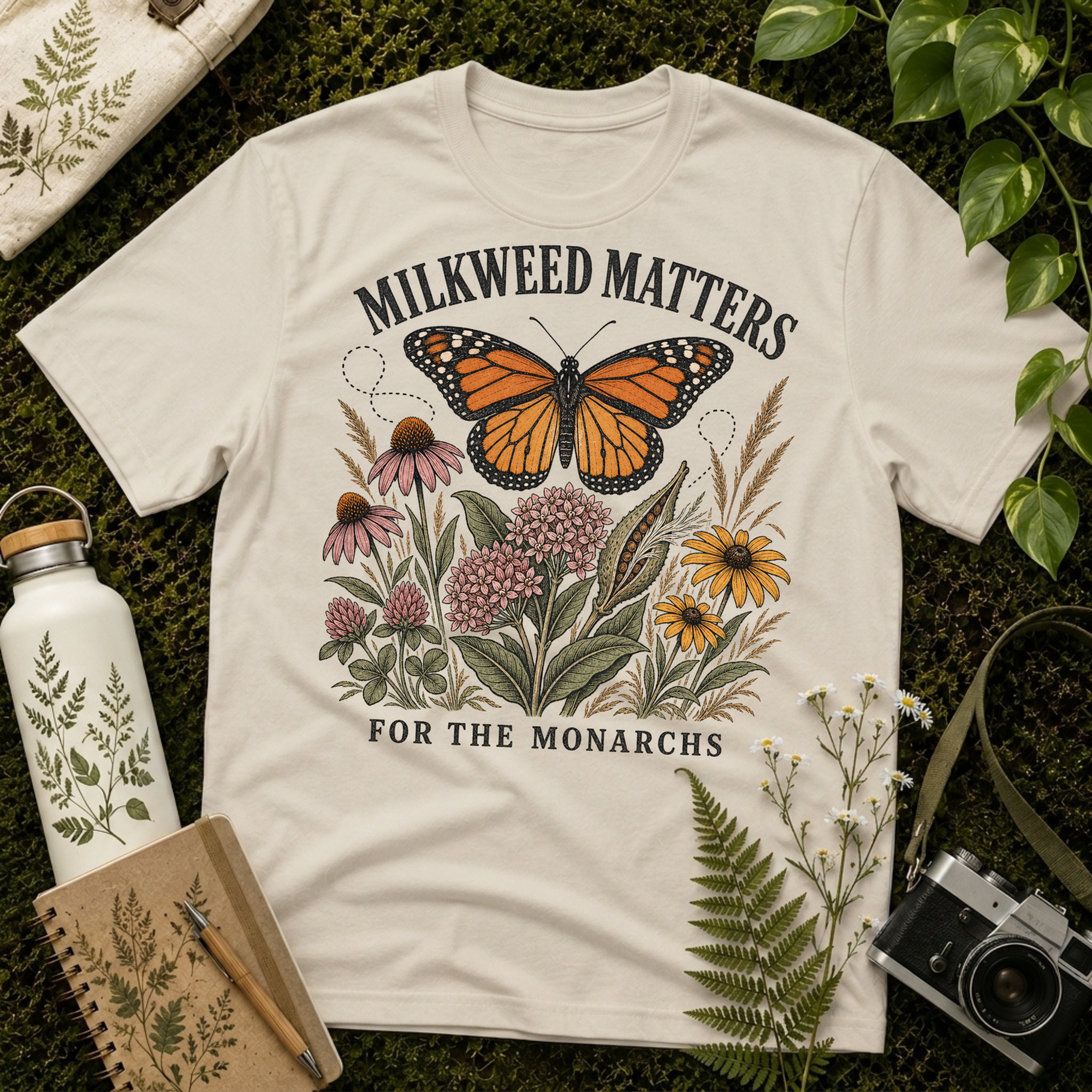 Milkweed Matters Tee