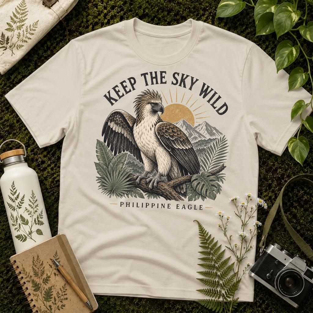 Philippine Eagle Keep The Sky Wild Tee