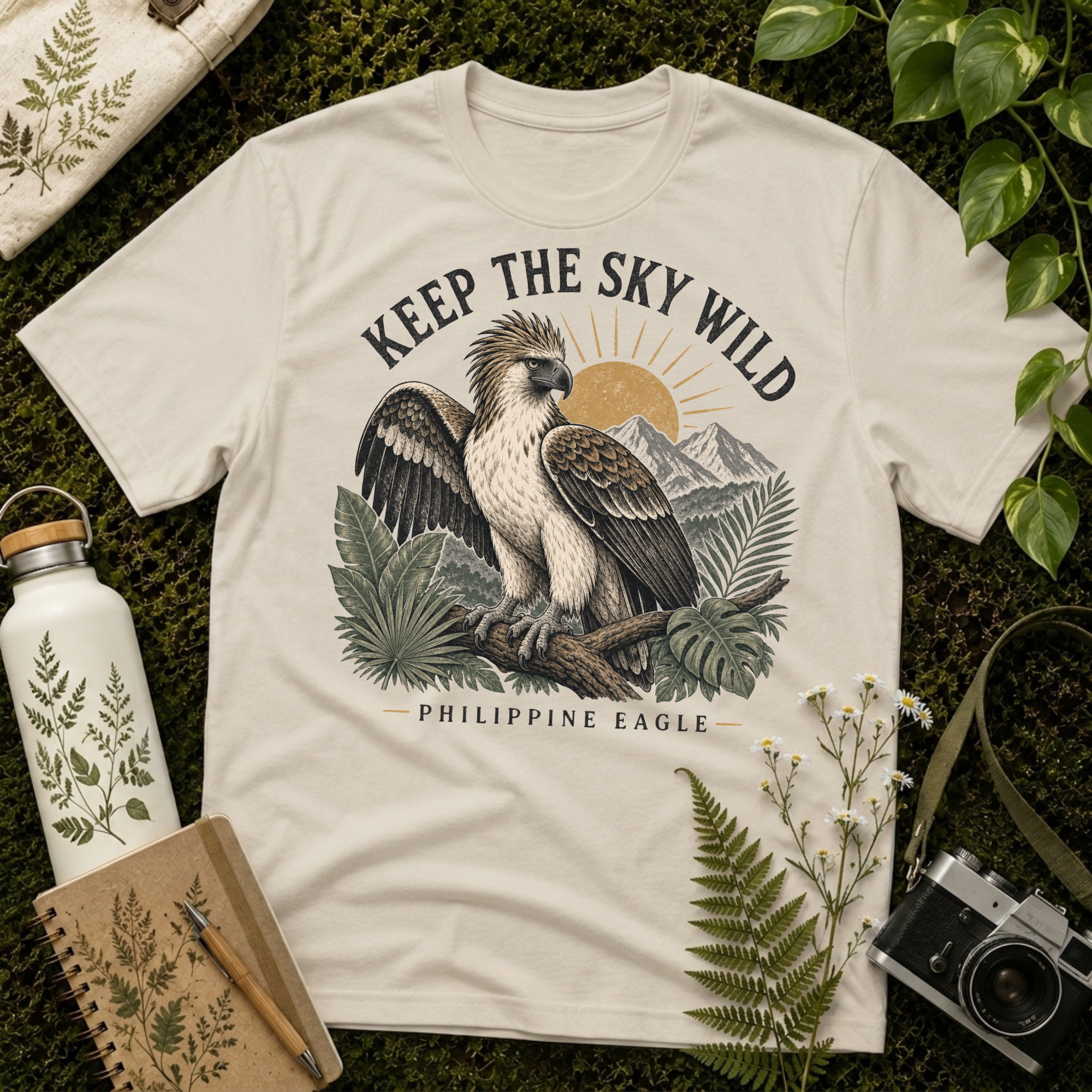 Philippine Eagle Keep The Sky Wild Tee