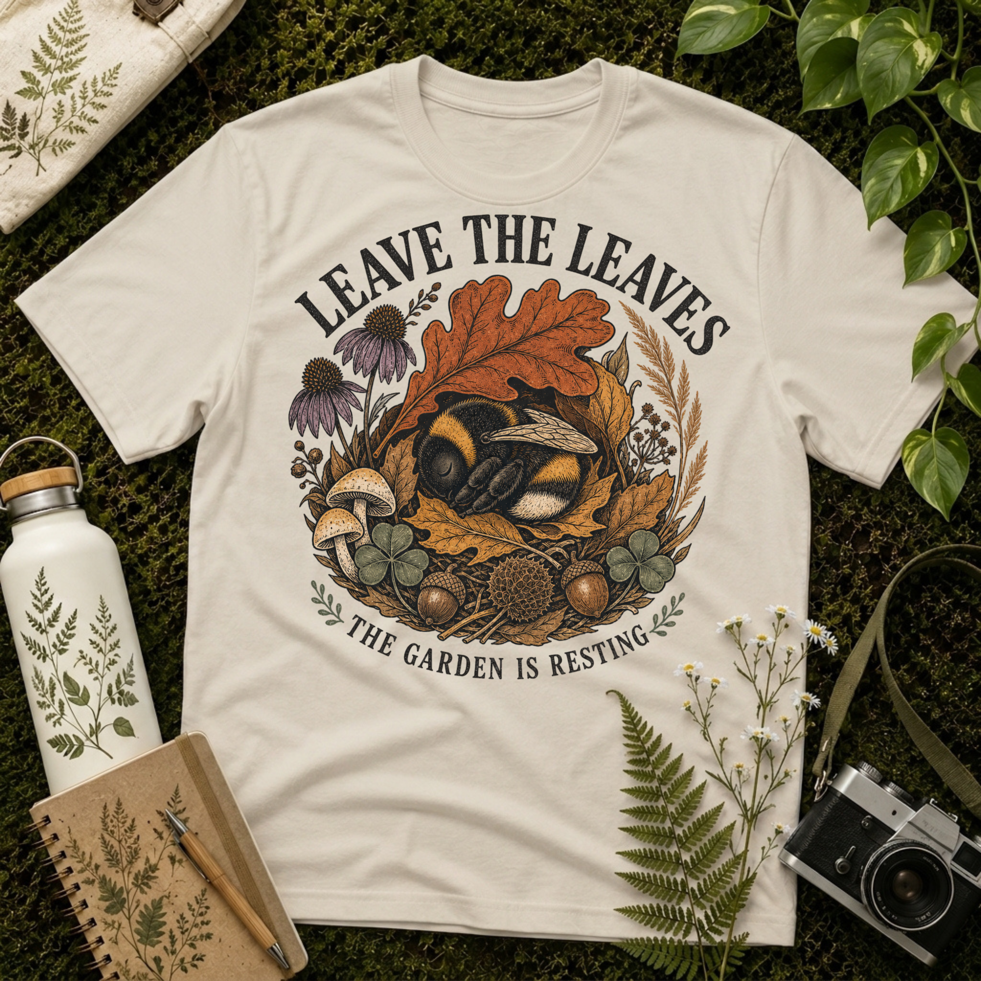 Leave The Leaves Tee
