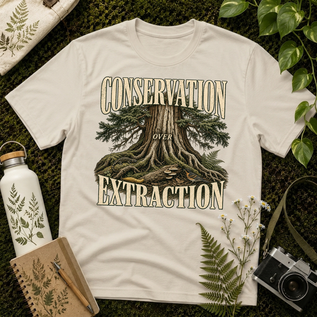 Conservation Over Extraction Tee