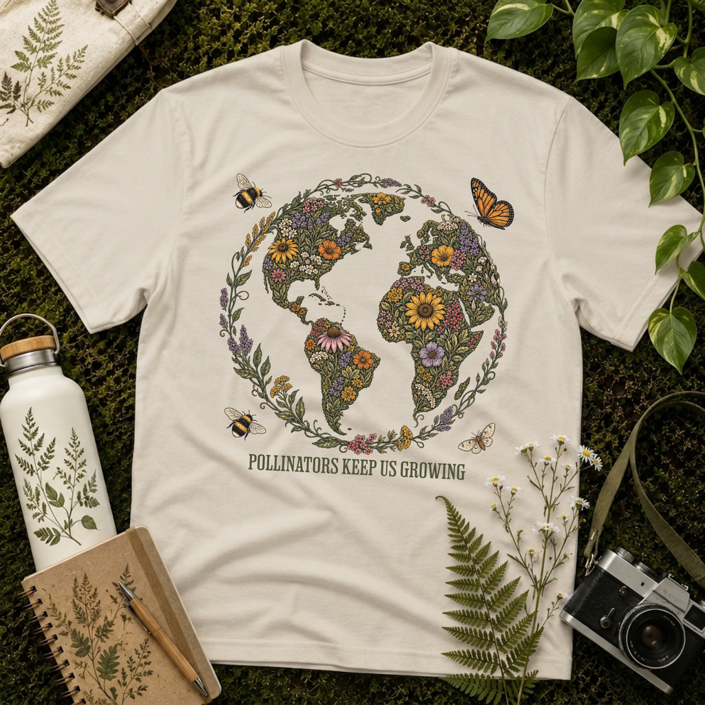 Pollinators Keep Us Growing Tee