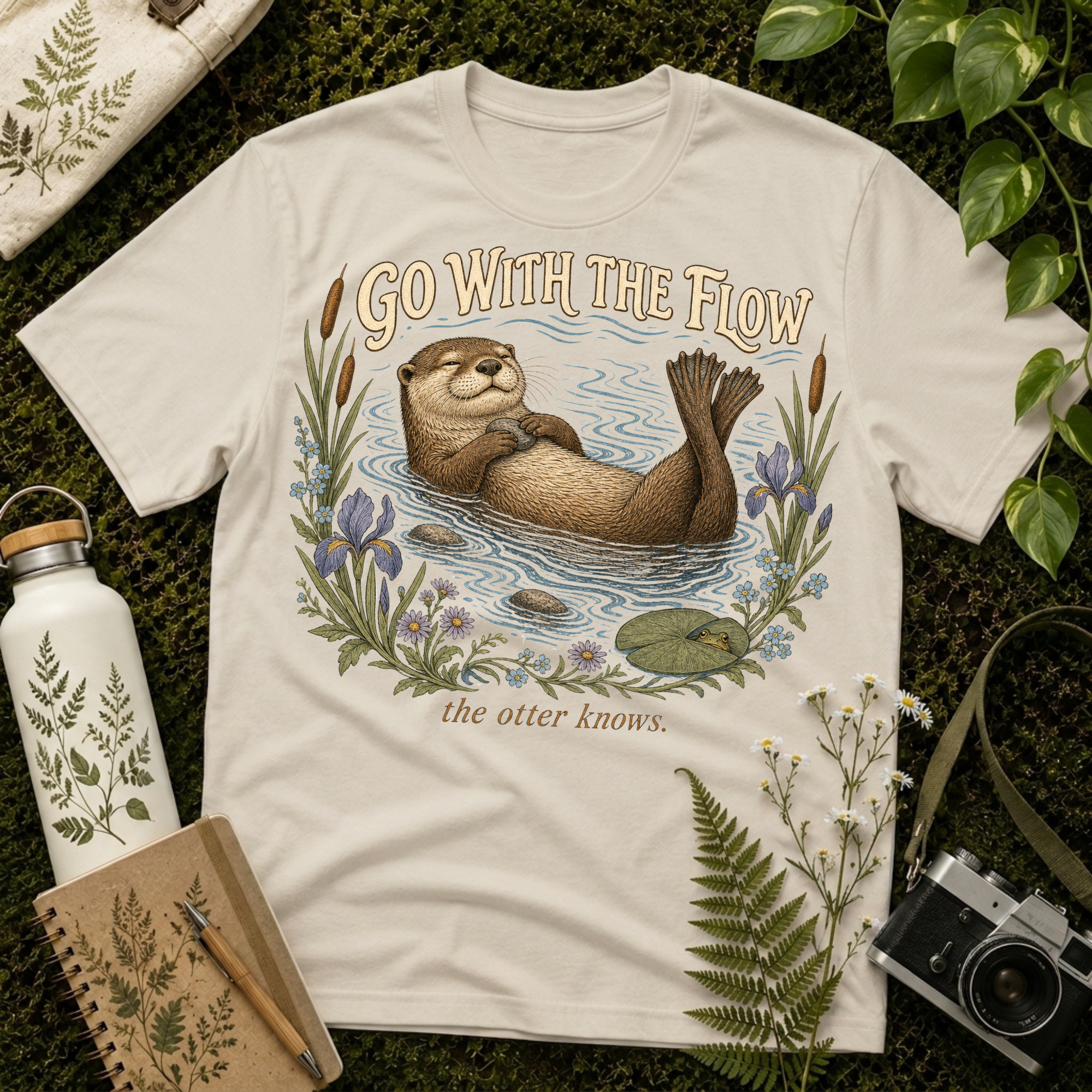 Go With The Flow Tee