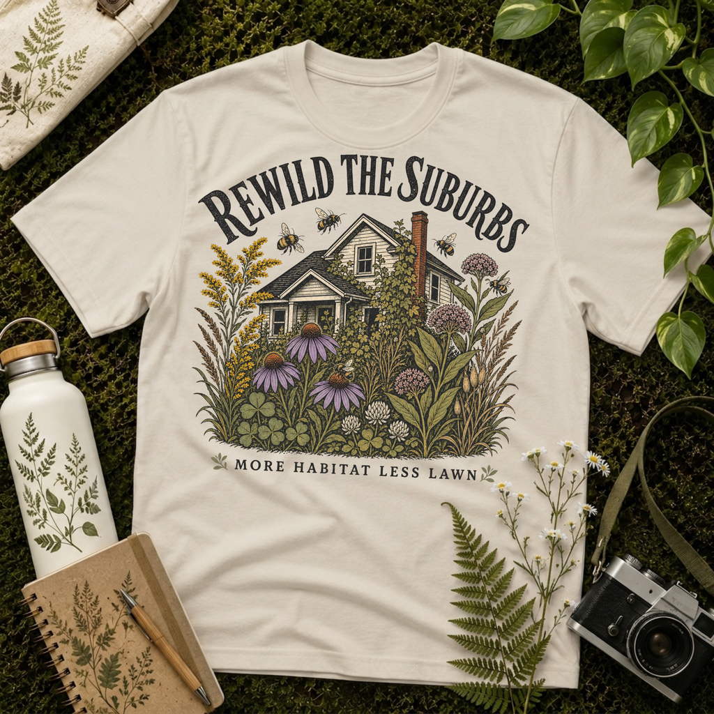 Rewild The Suburbs Tee
