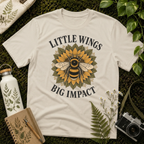 Little Wings Big Impact Sunflower Tee