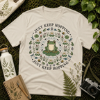 Just Keep Hopping Frog Mandala Tee