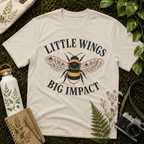 Little Wings Big Impact Flower Wings Tee