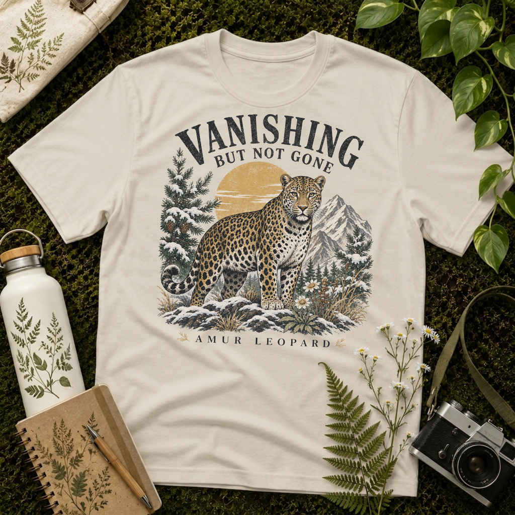 Vanishing Amur Leopard Tee