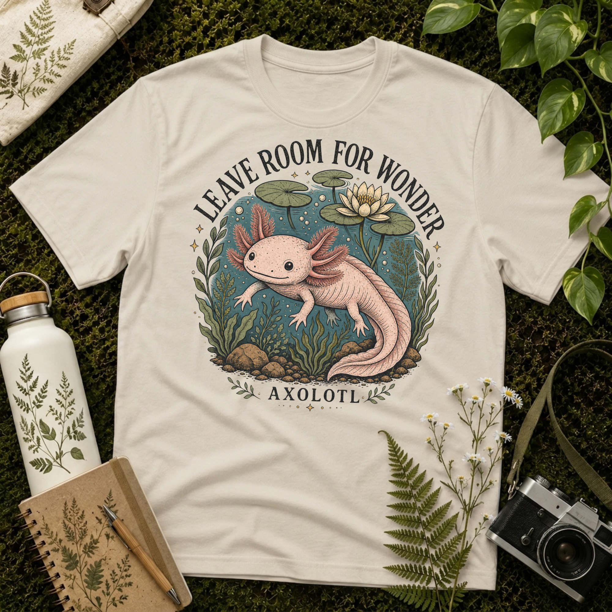 Axolotl Wonder Tee