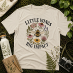 Little Wings Big Impact Flowers Tee