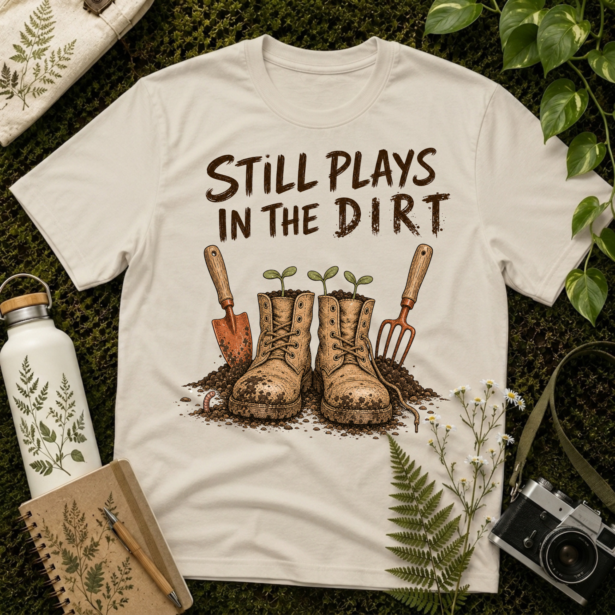Still Plays In The Dirt Tee
