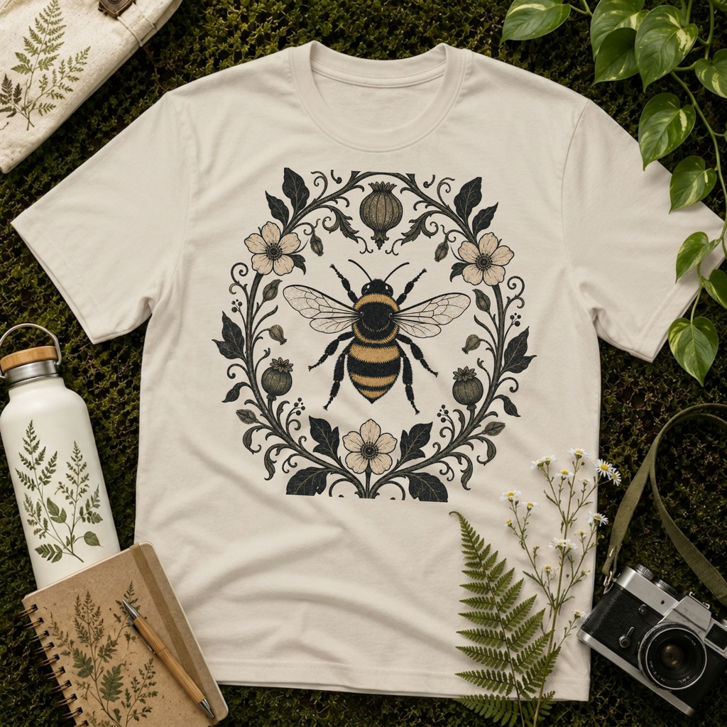 Bee Oval Tee