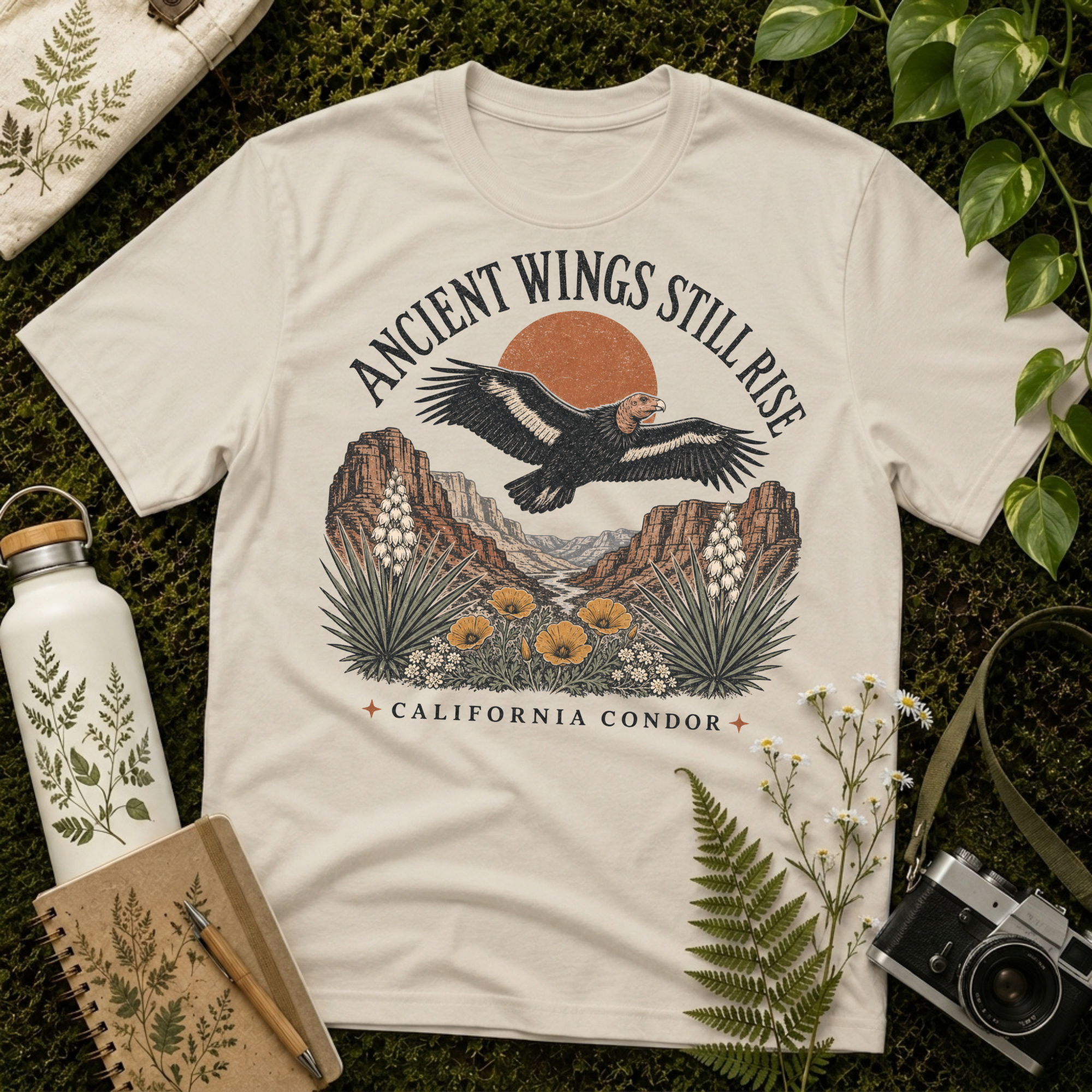 California Condor Ancient Wings Tee