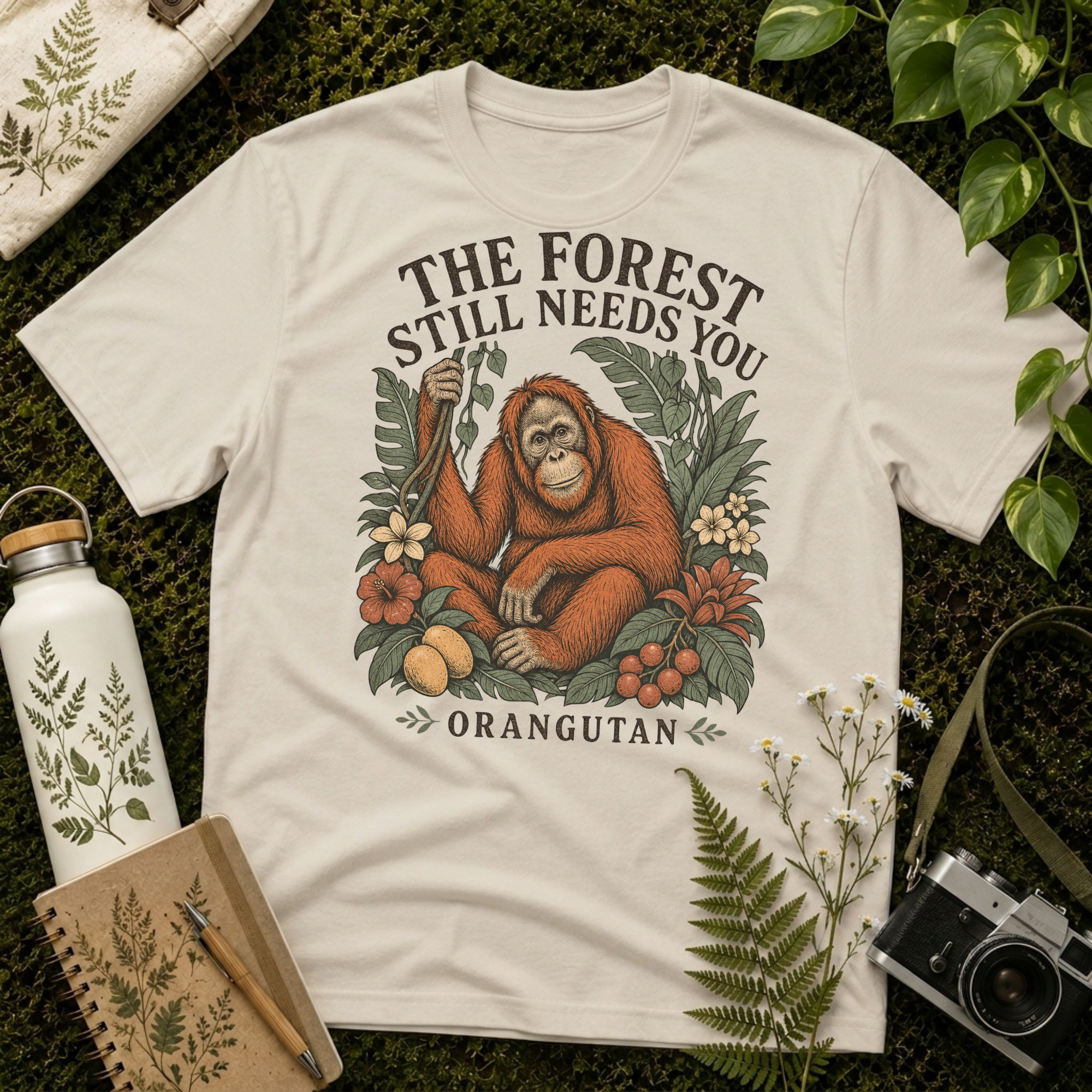 Orangutan The Forest Tee