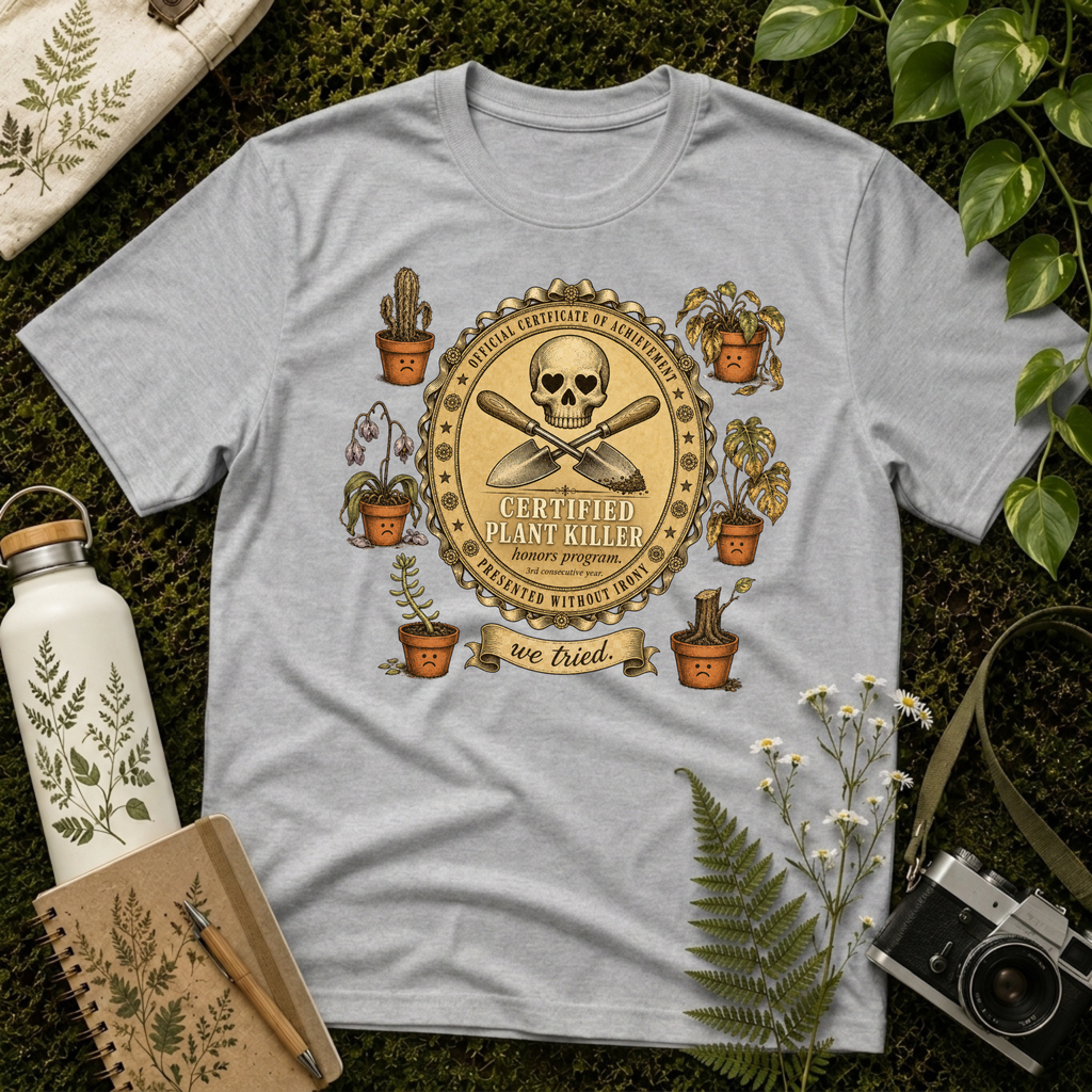 Certified Plant Killer Tee
