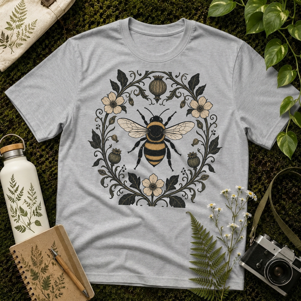 Bee Oval Tee