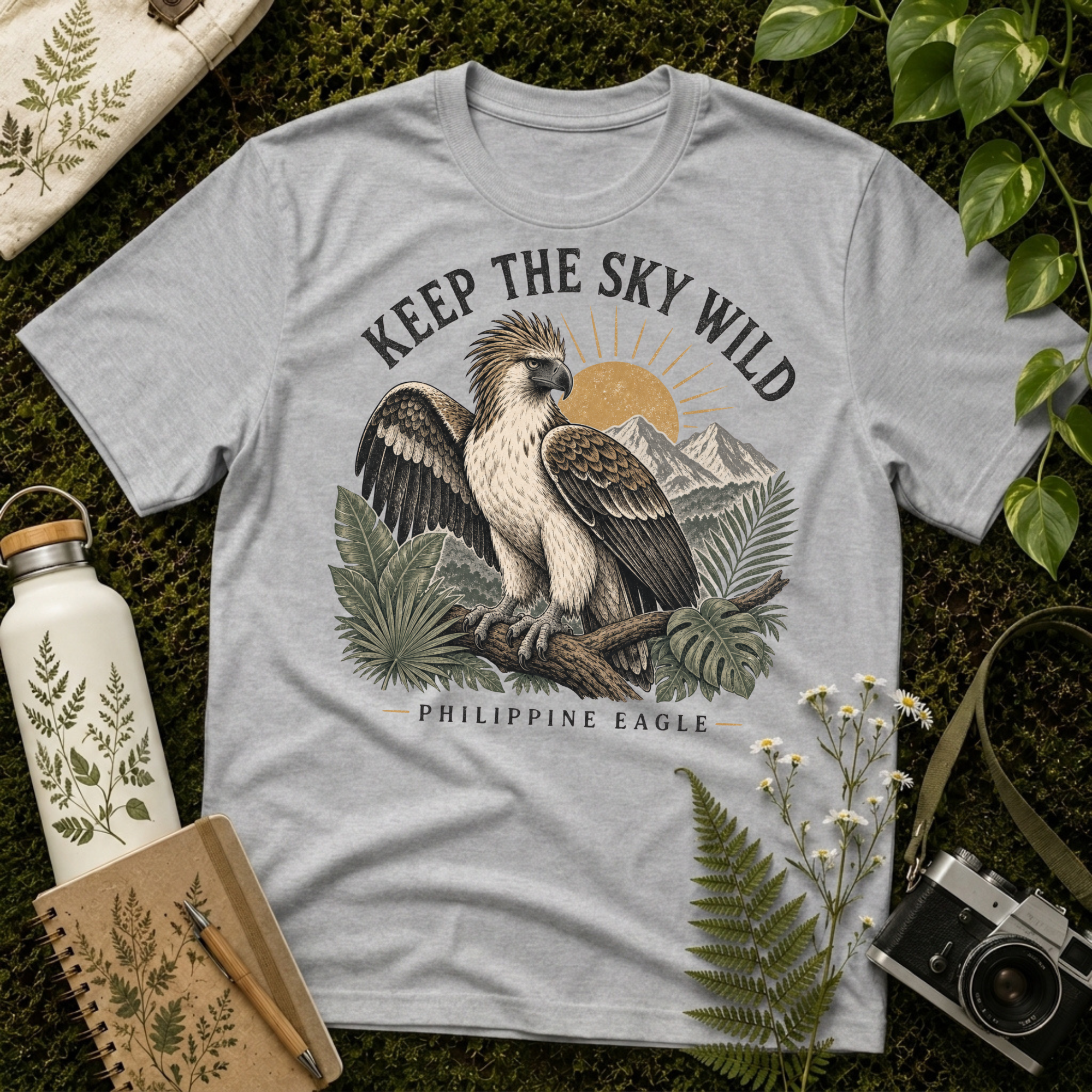 Philippine Eagle Keep The Sky Wild Tee