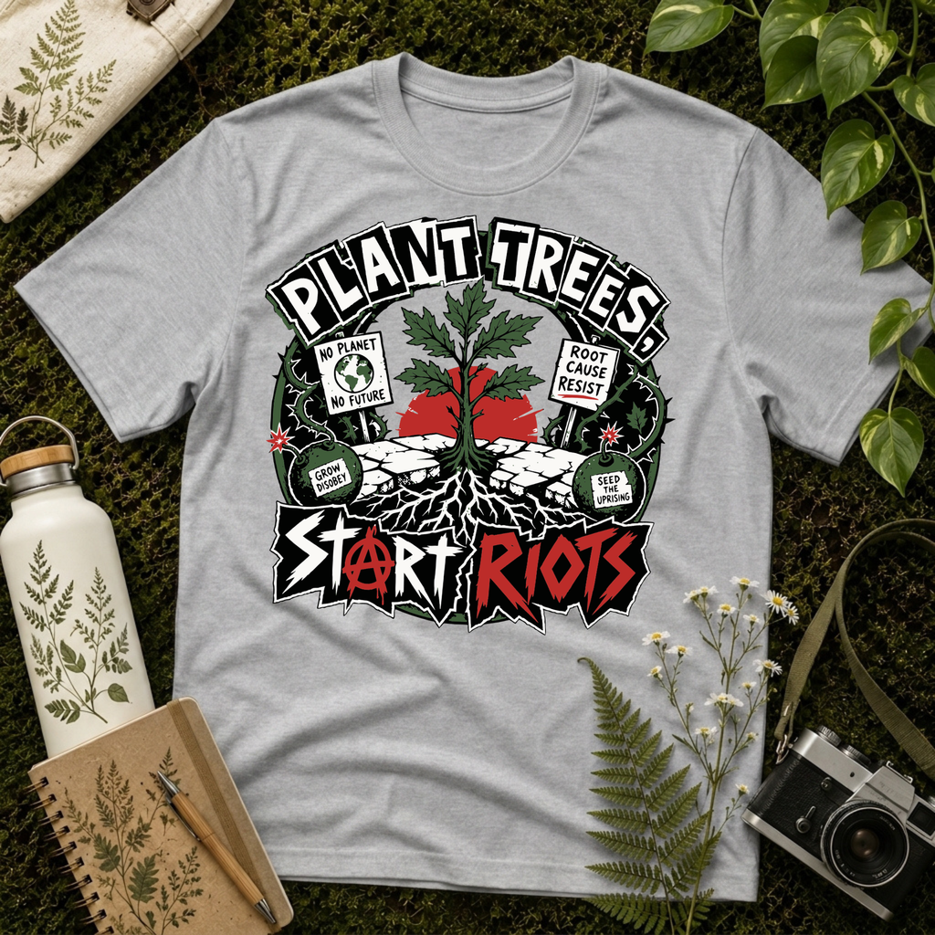 Plant Trees Start Riots Ransom Tee