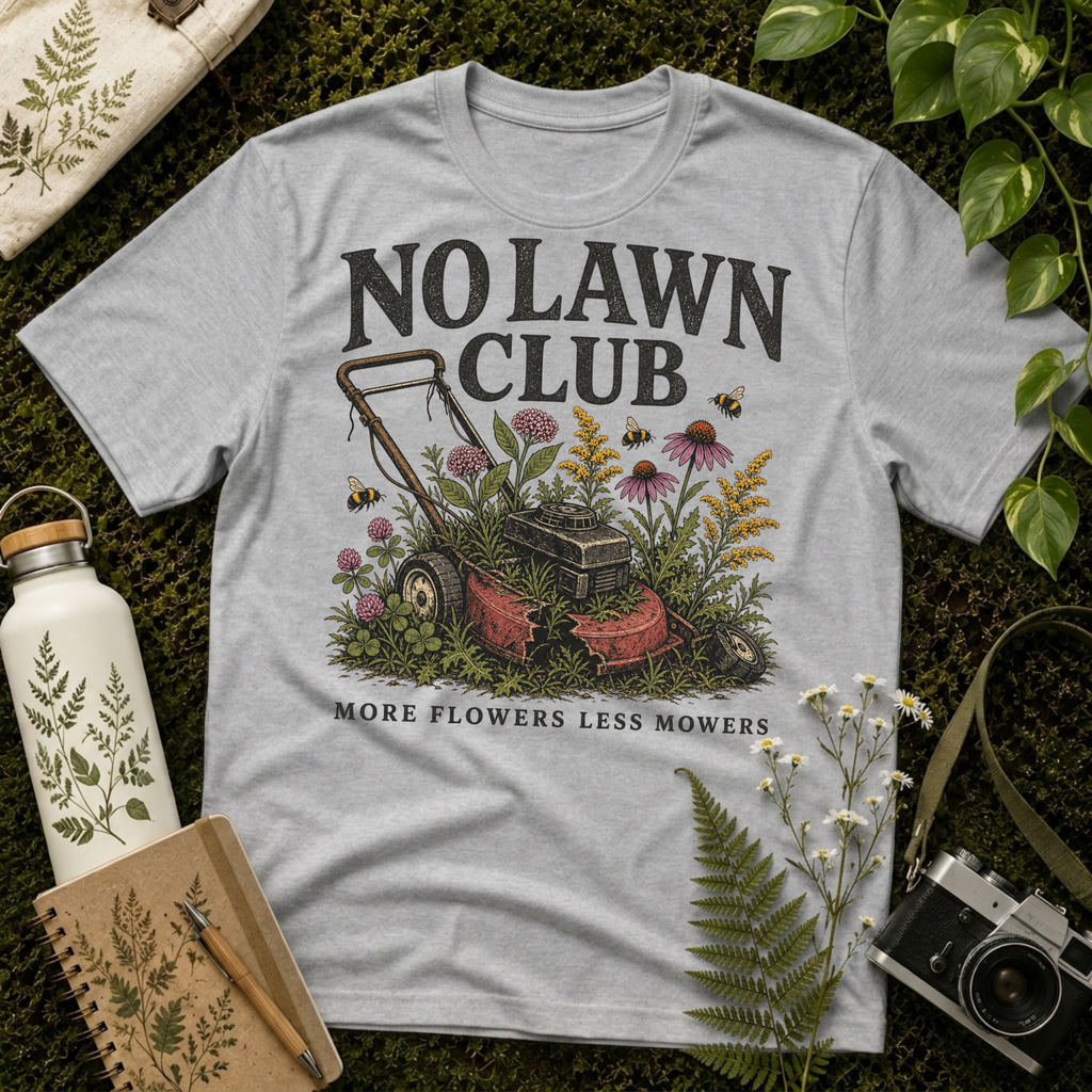No Lawn Club Tee