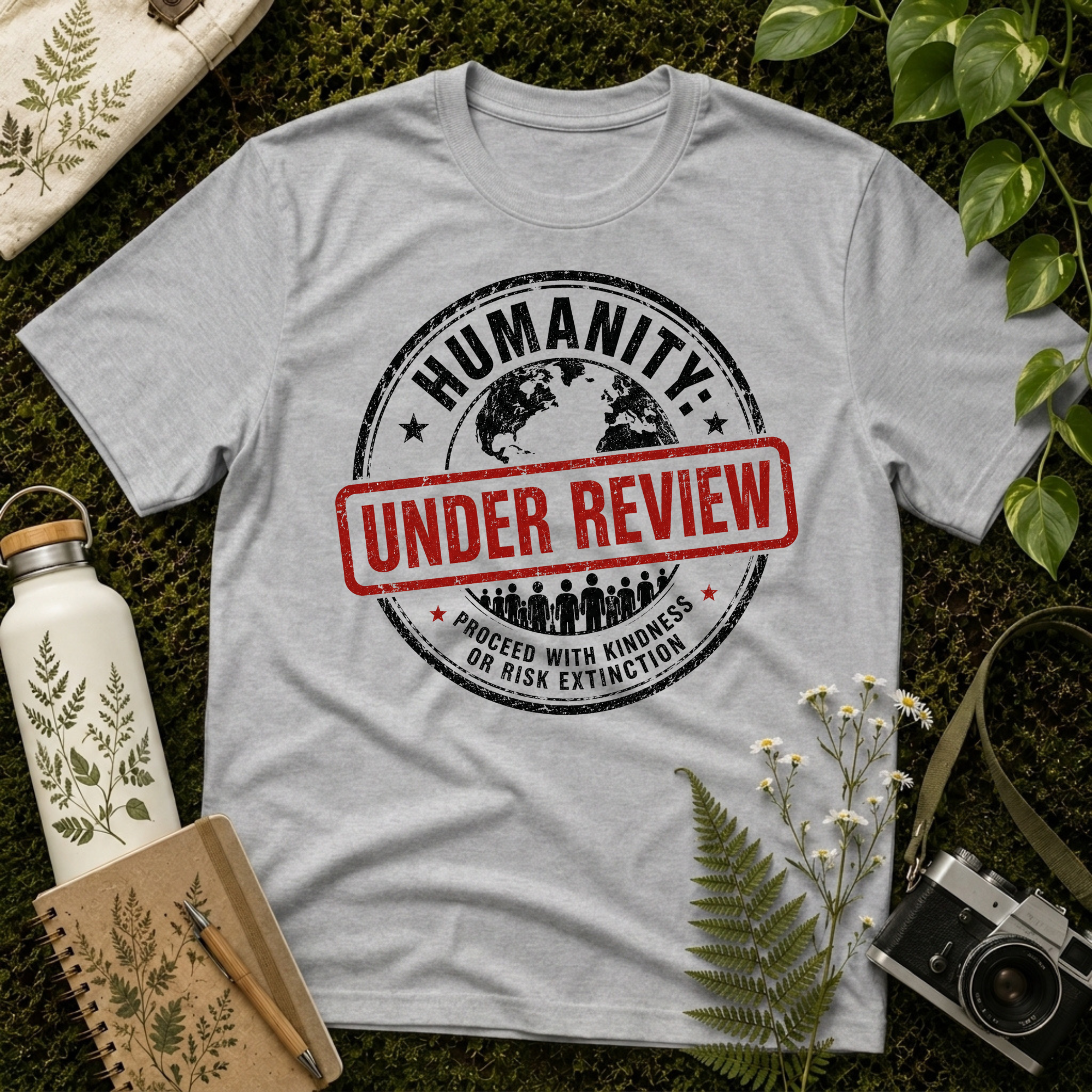 Humanity Under Review Tee