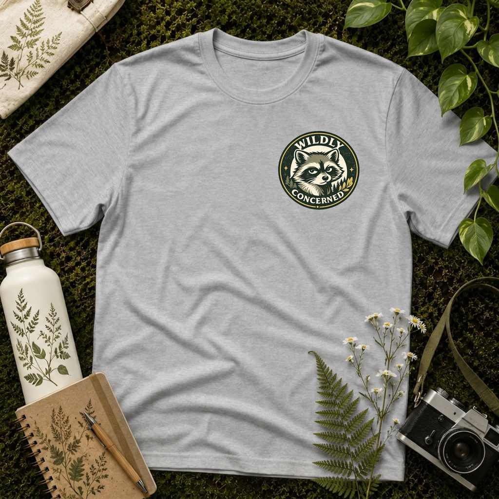 Wildly Concerned Small Brand Logo Tee